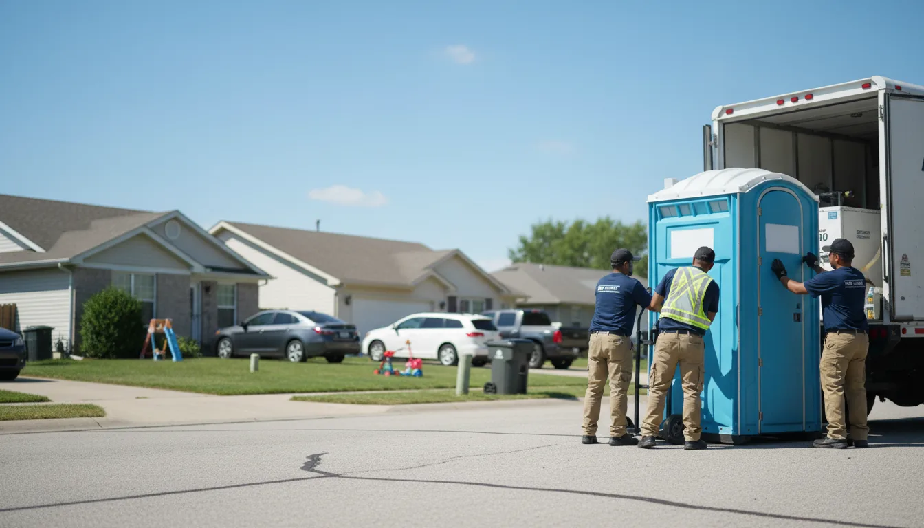 Standard Porta Potty Rentals in Effingham, IL near me
